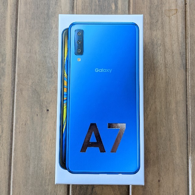 【新品 未開封】Galaxy A7　ブルー