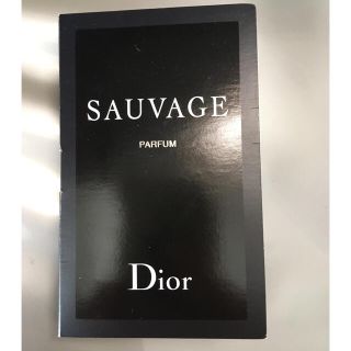 ディオール(Dior)のDior SAUVAGE PARFUM 1ml(香水(男性用))