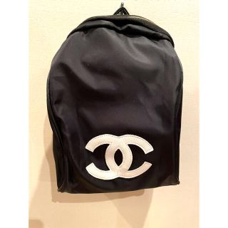 保存袋付き♥CHANEL リュック 黒 ノベルティ かわいい ココマーク 美品