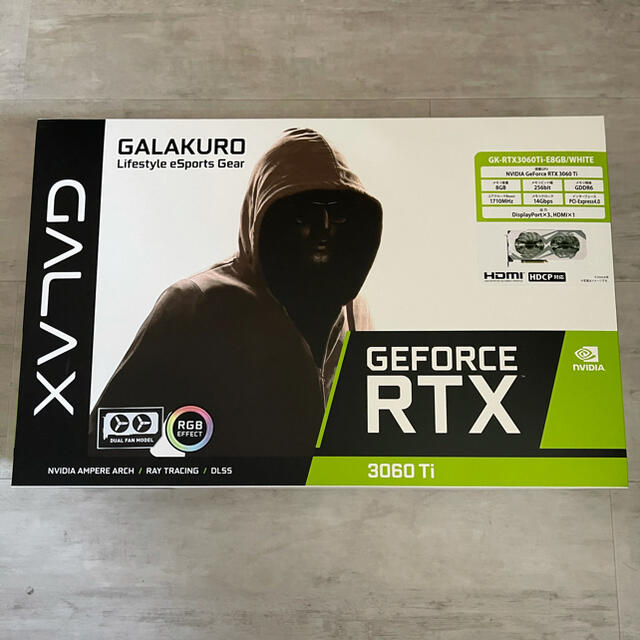 GALAX RTX3060TI 新品未開封PCパーツ