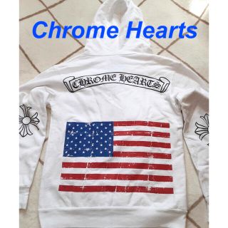 クロムハーツ(Chrome Hearts)の超激レア★クロムハーツ★元祖星条旗STARパーカー★MENS size S(パーカー)