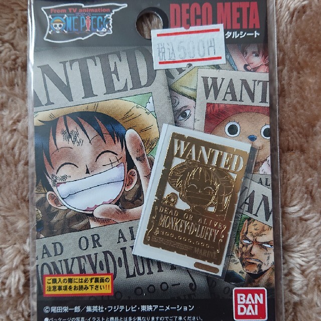 【ワンピース】デコメタ(ルフィ・ゾロ・サンジ・エース) エンタメ/ホビーのアニメグッズ(その他)の商品写真