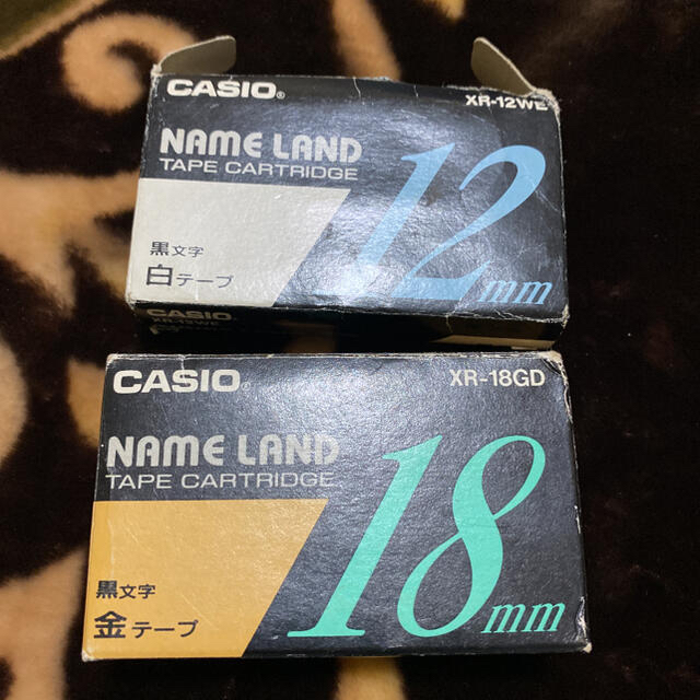 CASIO ネームランドテープ ハンドメイドの文具/ステーショナリー(宛名シール)の商品写真