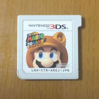 ニンテンドー3DS(ニンテンドー3DS)のスーパーマリオ 3Dランド   ソフトのみ(携帯用ゲームソフト)