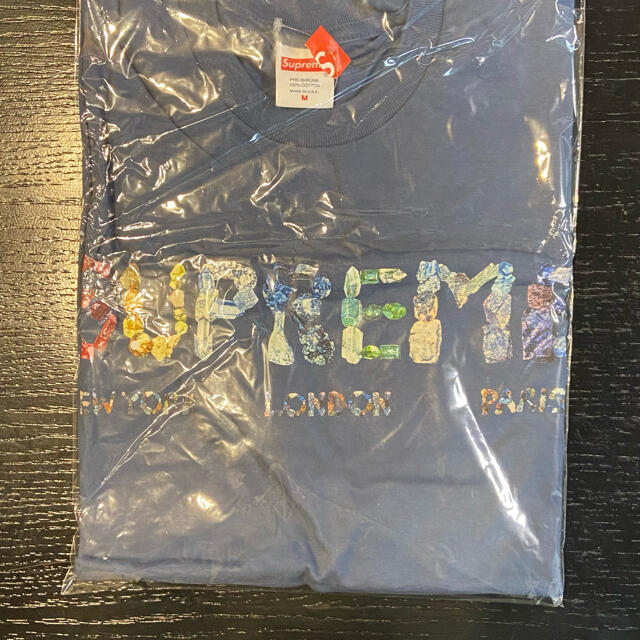 トップスsupreme rocks tee mサイズ