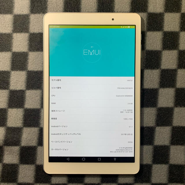 Huaweiau Qua tab 02 HWT31