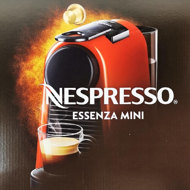 新品NESPRESSO ネスプレッソ　エッセンサ　ミニ ルビーレッド2020年製カラー
