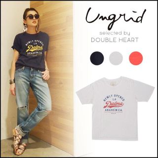 アングリッド(Ungrid)の2016.S/S.新品・ungridロゴT(Tシャツ(半袖/袖なし))