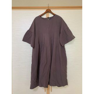 メルロー(merlot)の美品【merlot】ワンピース(サイズfree)(ロングワンピース/マキシワンピース)