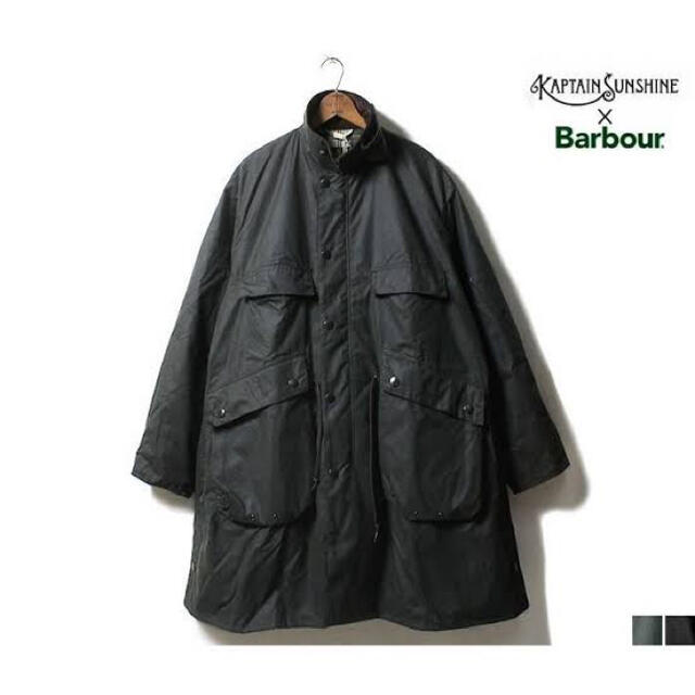 Barbour(バーブァー)のKAPTAIN SUNSHINE 19AWバブアートラベラーコート size36 メンズのジャケット/アウター(ミリタリージャケット)の商品写真