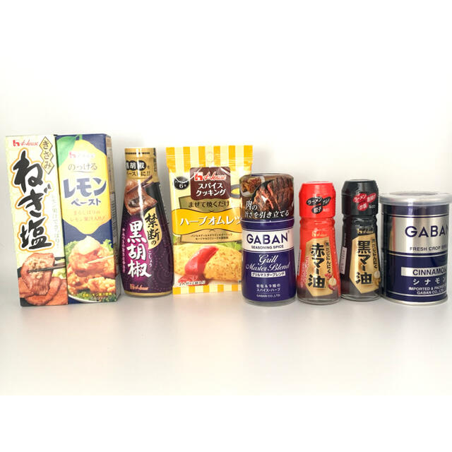 SEAL限定商品 お買い得 調味料セット 通販 ✨訳ありお買い得セット✨食品調味料7点セット