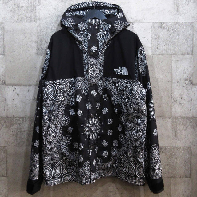 シュプリーム×ノースフェイス 14AW バンダナマウンテンパーカー XL 希少