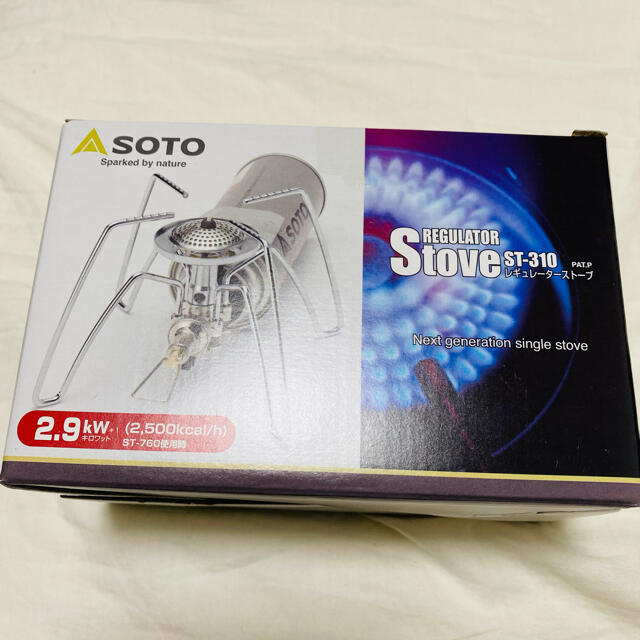 新富士バーナー(シンフジパートナー)の【新品未開封品】SOTO ソト　レギュレーターストーブ　ST-310 スポーツ/アウトドアのアウトドア(ストーブ/コンロ)の商品写真