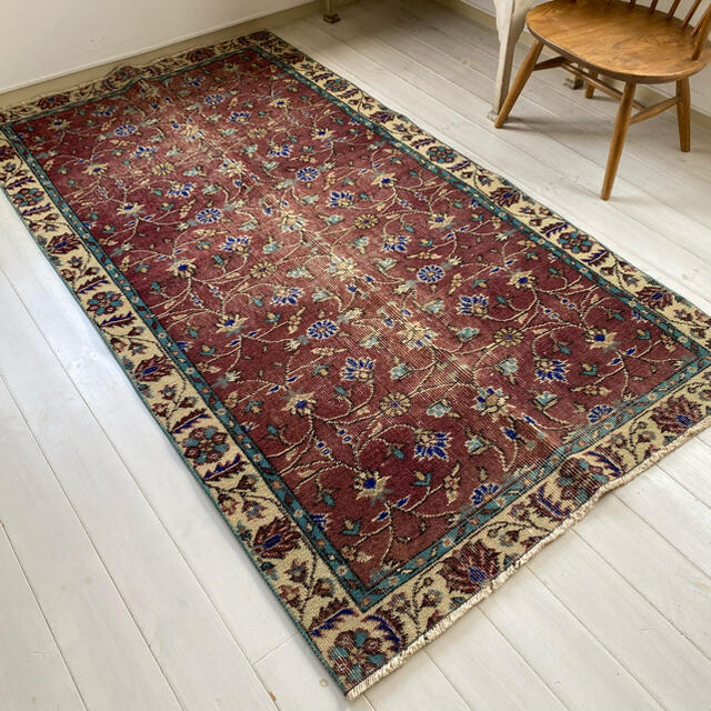 vintage turkish rug, 049