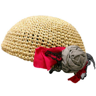 カシラ(CA4LA)のCA4LA サマーベレー帽(ハンチング/ベレー帽)