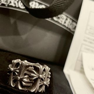 クロムハーツ(Chrome Hearts)の確実正規【CHROME HEARTS】CEMETARY RING（SQUARE）(リング(指輪))