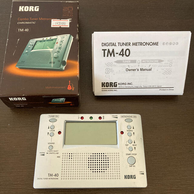 KORG(コルグ)のチューナー　メトロノーム　コルグ 楽器の楽器 その他(その他)の商品写真