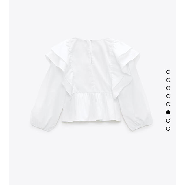 ZARA(ザラ)の　あやか様専用ZARA ブラウス レディースのトップス(シャツ/ブラウス(長袖/七分))の商品写真