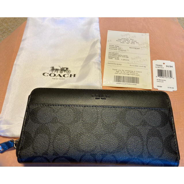 COACH(コーチ)のぴーちさま専用　COACH 財布　未使用 レディースのファッション小物(財布)の商品写真