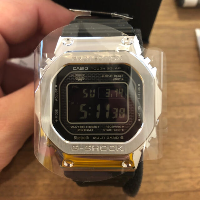 カシオ G-SHOCK 未使用品 GMW-B5000 黒 モバイルリンク 時計