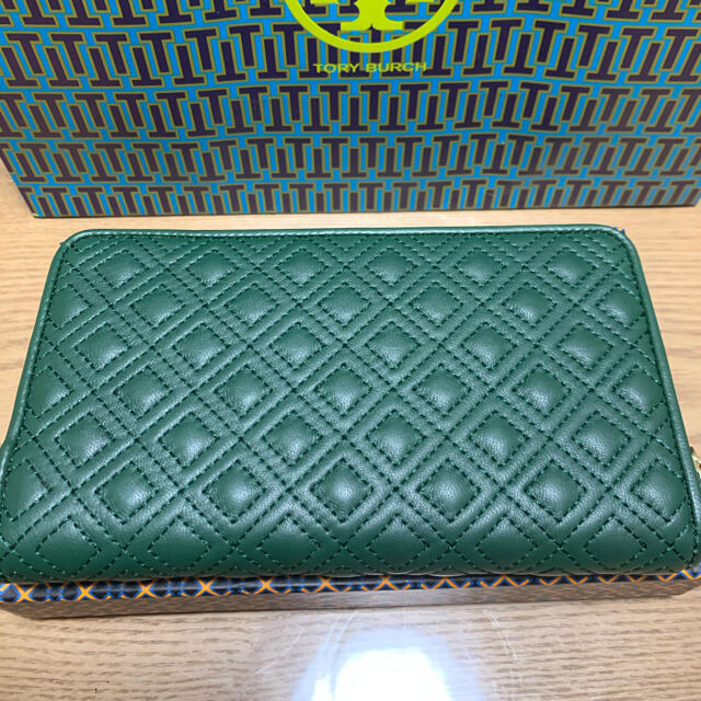 Tory Burch - 新品トリーバーチ TORY BURCH 長財布 NORWOOD グリーンの ...