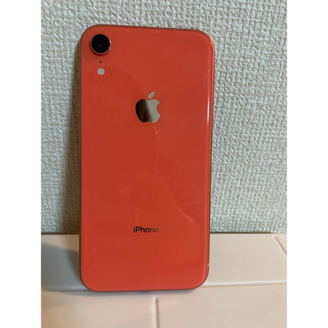 iPhone XR128GB コーラル　バッテリー98%スマートフォン本体