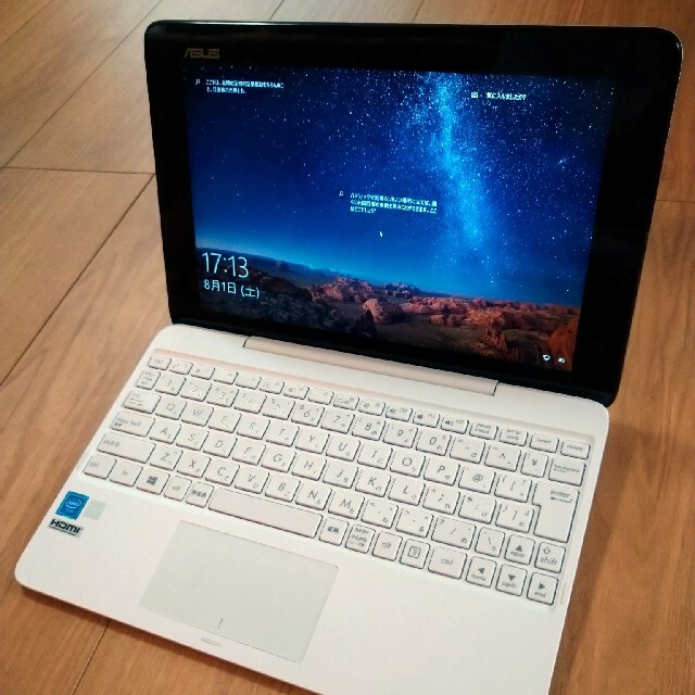 ASUS(エイスース)のダリア様用　asus 2in1pc T-100HA スマホ/家電/カメラのPC/タブレット(ノートPC)の商品写真