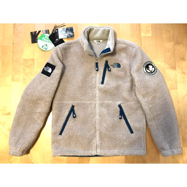 THE NORTH FACE(ザノースフェイス)のもえ様専用 未使用品 ノースフェイス ホワイトリモ フリースジャケット S メンズのジャケット/アウター(その他)の商品写真