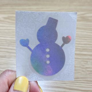 ジャニーズ(Johnny's)のSnowMan ホログラムステッカー ハンドメイド(しおり/ステッカー)