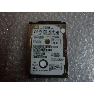 ヒタチ(日立)のHDD250GB 2.5インチ HITACHI 7200rpm(PCパーツ)