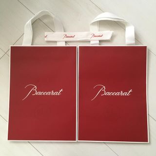 バカラ(Baccarat)のBaccarat  バカラ【紙袋2枚とリボン1本のセット】(ショップ袋)