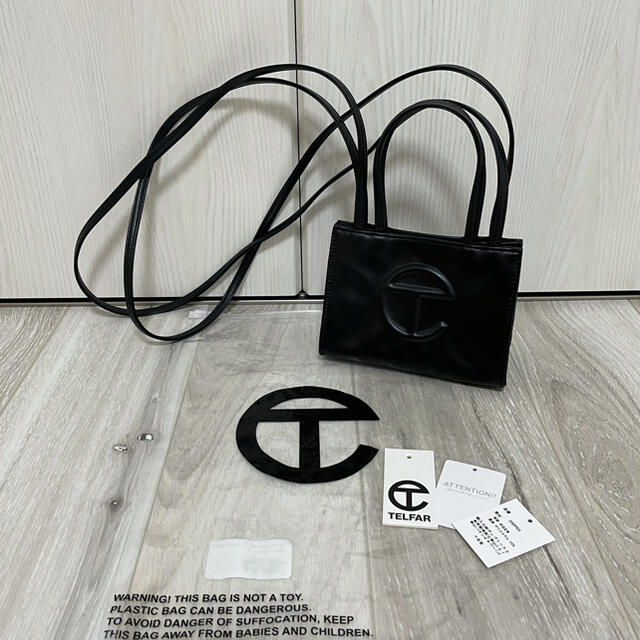 telfar shopping bag small brack テルファー