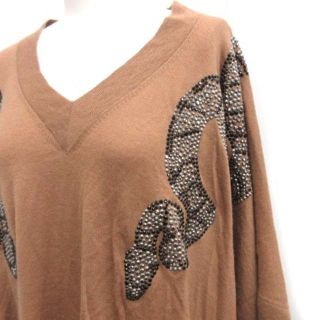 トーマスワイルド THOMAS WYLDE ニット ポンチョ Vネック カシミヤの