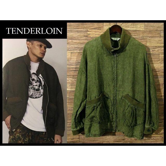 つやあり 19SS テンダーロイン リネン スウィング トップ ジャケット