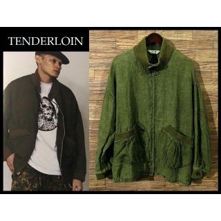 テンダーロイン(TENDERLOIN)のzidane様専用　テンダーロイン 19SS リネン スイングトップ(ブルゾン)