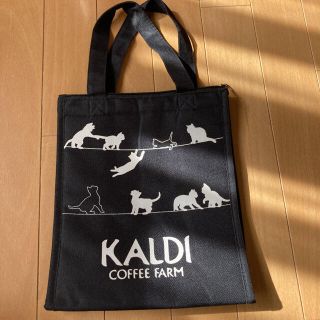 カルディ(KALDI)のカルディ　ねこの保冷バック　未使用　完売品(弁当用品)