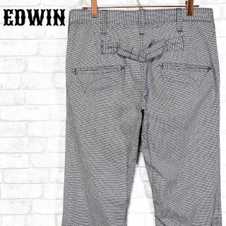 エドウィン(EDWIN)のEDWIN KHAKI エドウィン 千鳥格子 ストレッチフレアパンツ(ワークパンツ/カーゴパンツ)