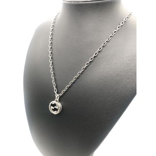 Gucci - GUCCI 未使用品 ラージサイズ ネックレス Gロゴ インター