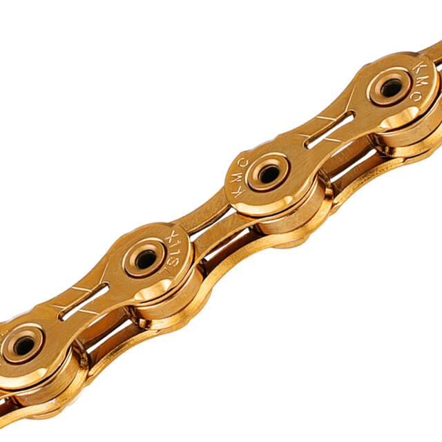 kmc x11sl ti gold chain ⑩ 236.9g