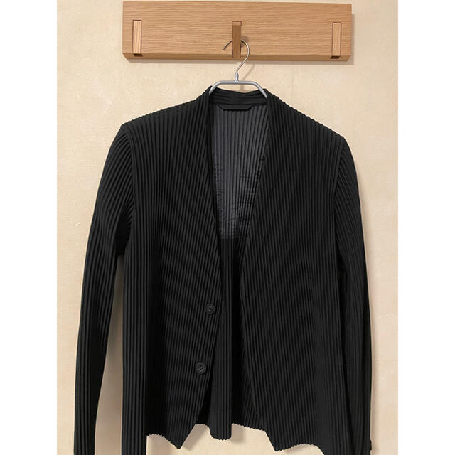 ISSEY MIYAKE - 【美品】HOMME PLISSE ISSEY MIYAKE ノーカラー