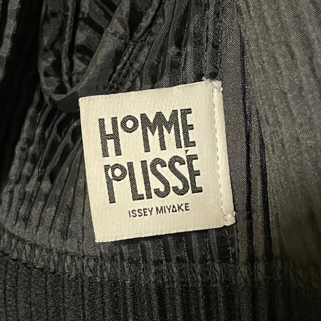 ISSEY MIYAKE - 【美品】HOMME PLISSE ISSEY MIYAKE ノーカラー