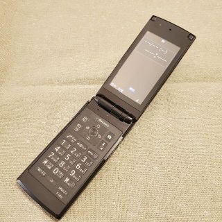 エヌティティドコモ(NTTdocomo)の【難あり】ドコモ　 STYLE series F-08B ブラック　ガラケー本体(携帯電話本体)