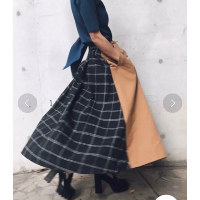 Ameri VINTAGE(アメリヴィンテージ)のHaaru 様　専用　2WAY ANEMONE FLARE SKIRT レディースのスカート(ロングスカート)の商品写真