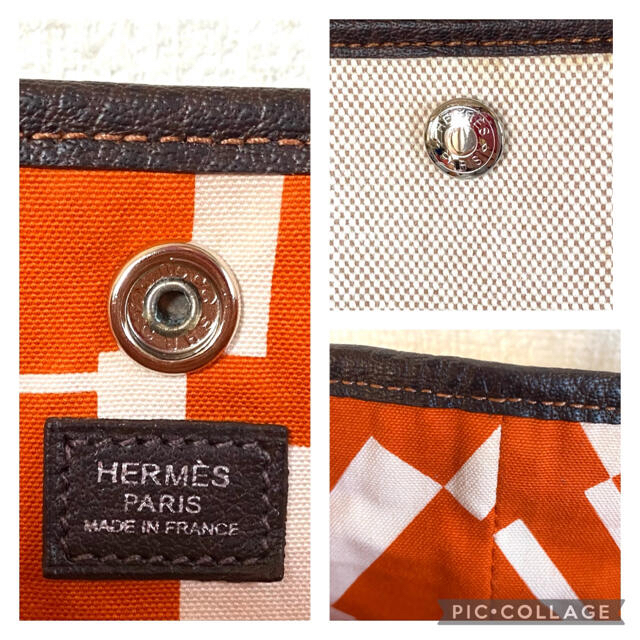 Hermes(エルメス)の【限定！オプティカル】エルメス ガーデンパーティ　PM HERMES レディースのバッグ(トートバッグ)の商品写真