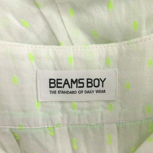 BEAMS BOY(ビームスボーイ)のビームスボーイ BEAMS BOY トレピエ Trepied ワンピース 刺し子 レディースのワンピース(ロングワンピース/マキシワンピース)の商品写真