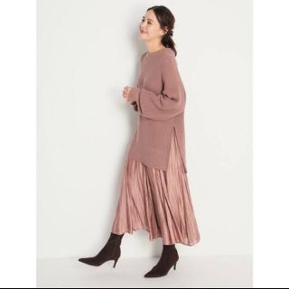 ミラオーウェン Mila Owen 19AW 2点セット ニット ワンピース