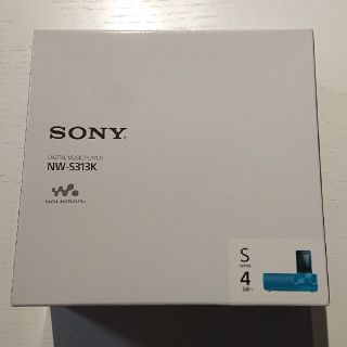 ソニー(SONY)のSONY ウォークマン Sシリーズ NW-S313K(L)(ポータブルプレーヤー)