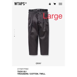 ダブルタップス(W)taps)のWtaps 21ss Tuck 02 Trousers(スラックス)