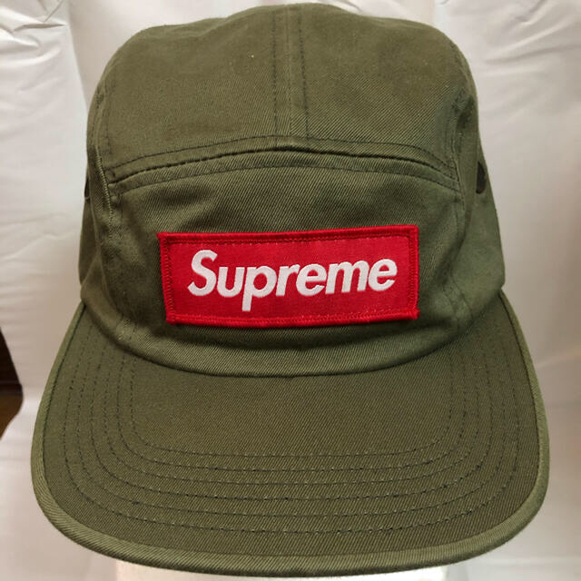 supreme camp cap グリーン