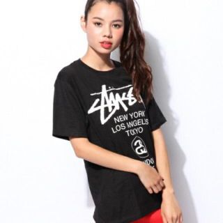 STUSSY - stussy Tシャツの通販 by neko｜ステューシーならラクマ